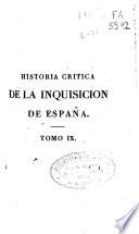 Historia crítica de la Inquisición en España