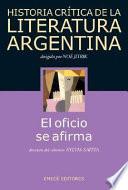 Historia crítica de la literatura argentina
