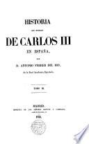 Historia de Carlos III en España