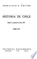 Historia de Chile desde la prehistoria hasta, 1891