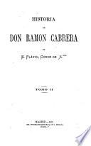 Historia de don Ramon Cabrera
