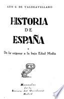 Historia de España: De los orígenes a la baja Edad Media
