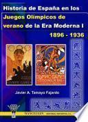 Historia de España en los Juegos Olímpicos de verano de la Era Moderna I (1896-1936)