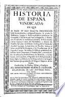 Historia de España Vindicada