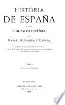 Historia de España y de la civilización española
