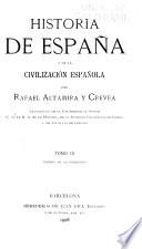 Historia de España y de la civilización española