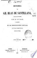 Historia de Gil Blas de Santillana