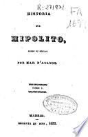 Historia de Hipólito, conde de Duglas