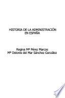 Historia de la administración en España