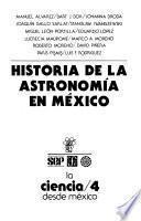 Historia de la astronomía en México