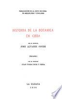 Historia de la botánica en Cuba