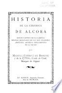 Historia de la cerámica de Alcora