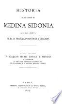 Historia de la ciudad de Medina Sidonia