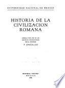 Historia de la civilización romana