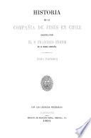 Historia de la Compañia de Jesús en Chile