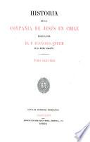 Historia de la Compañia de Jesús en Chile