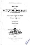 Historia de la conquista del Perú