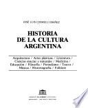 Historia de la cultura argentina