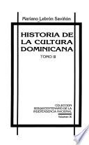 Historia de la cultura dominicana