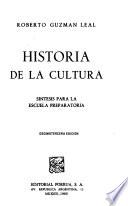 Historia de la cultura