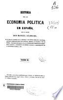 Historia de la economía política en España: (595 p.)