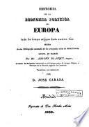 Historia de la economia política en Europa