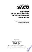 Historia de la esclavitud en las colonias francesas