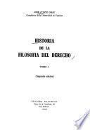 Historia de la filosofía del derecho