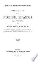 Historia de la filosofía española: Siglos VIII-XII : Judios