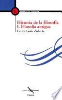 Historia de la filosofía I