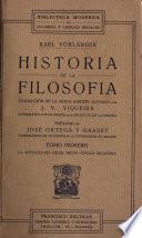 Historia de la filosofia
