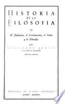Historia de la filosofía