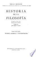 Historia de la filosofía