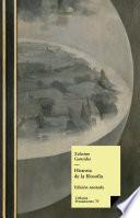 Historia de la filosofía