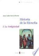 Historia de la filosofía: La Antigüedad