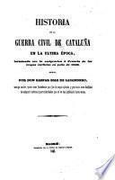 historia de la guerra civil de cataluna 