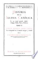 Historia de la iglesia Católica en sus cuarto grandes edades: Edad media (800-1303)