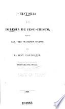 Historia de la iglesia de Jesu-Cristo