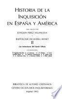 Historia de la Inquisición en España y América