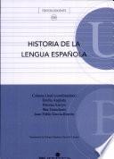 Historia de la lengua española