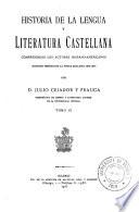 Historia de la lengua y literatura castellana ...: Segundo período de la época realista: 1870-1887
