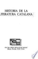 Historia de la literatura catalana