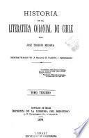 Historia de la literatura colonial de Chile: Literatura en Latin