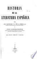 Historia de la literatura española