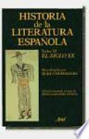 Historia de la literatura española