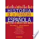 Historia de la literatura española: Renacimiento y Barroco