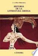Historia de la literatura griega