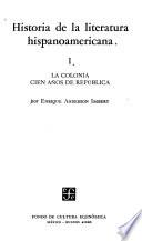 Historia de la literatura hispanoamericana