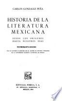 Historia de la literatura mexicana