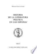Historia de la literatura política en las Españas: La baja edad media castellana